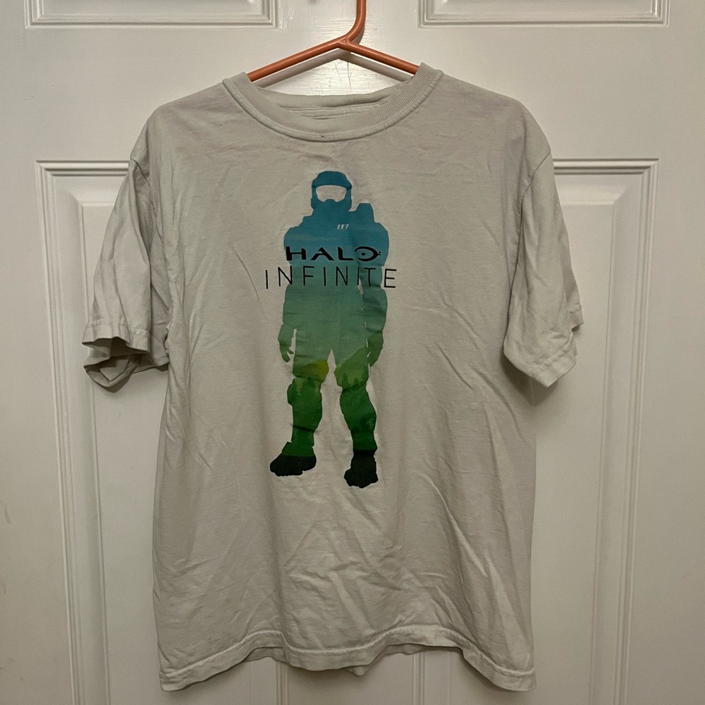 Microsoft Halo Infinite Tee - White and Green